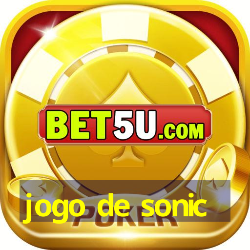 jogo de sonic